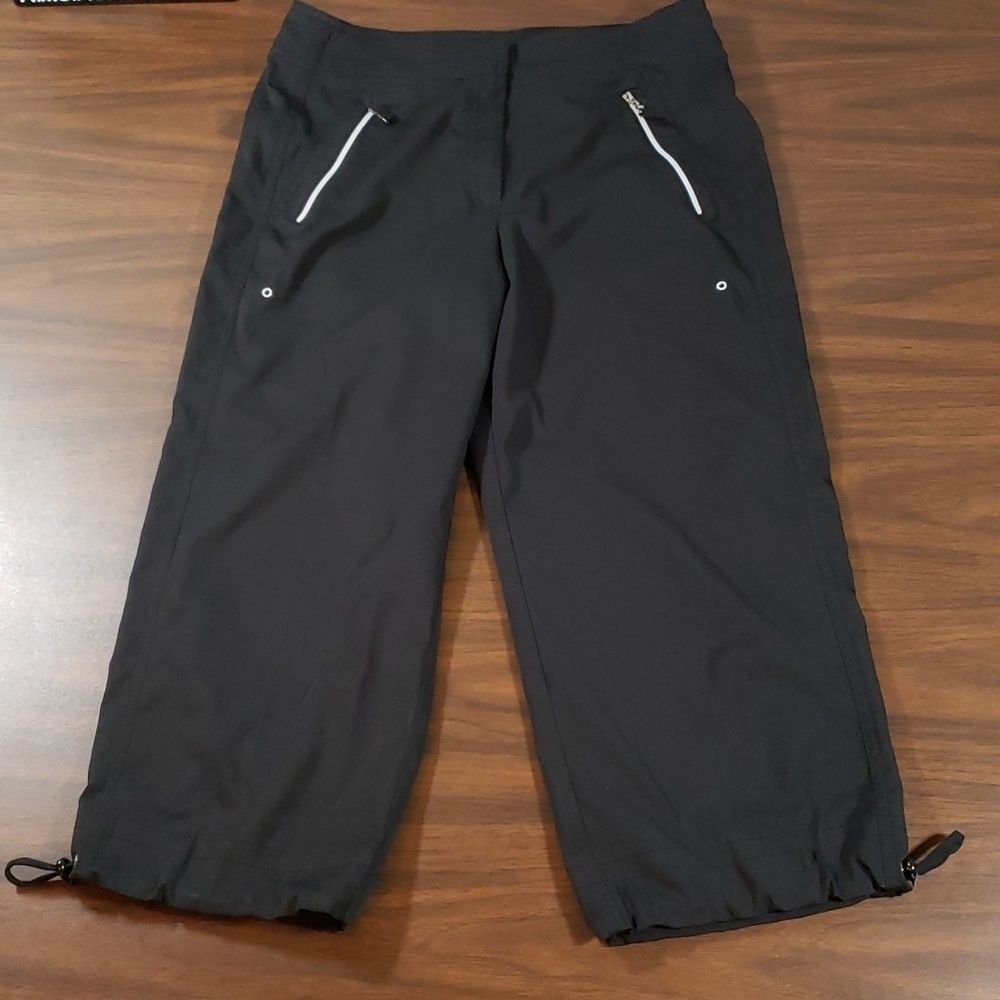 TAIL TECH Performance Zippered‎ Pockets Golf Active Wear Pants Ankle Straps sz 4